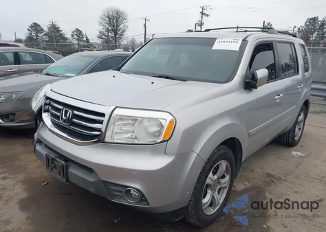 2012 Honda Pilot Ex-L from USA, damaged, VIN 5FNYF3H5XCB022192